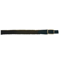 Reins Vivid Cotton Hack Black-HORSE: Reins-Ascot Saddlery