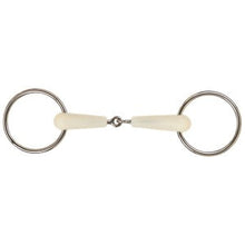 Ring Snaffle Jointed Happy Mouth-HORSE: Bits-Ascot Saddlery