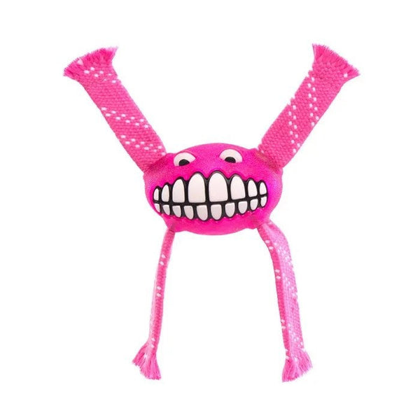 Rogz Dog Toy Flossy Grinz Pink-Dog Toys-Ascot Saddlery