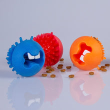 Rogz Dog Toy Fred Treat Ball Blue-Dog Toys-Ascot Saddlery