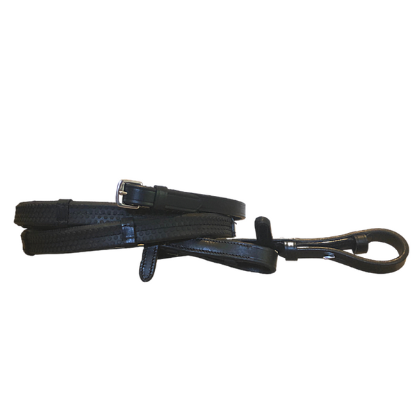 Abigail Black Italian Leather Bridle (No reins)