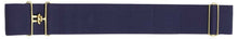 Rug Surcingle Elastic Brass Fittings Navy-RUGS: Rug Accessories-Ascot Saddlery