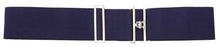 Rug Surcingle Elastic Nickle Plated Blue-RUGS: Rug Accessories-Ascot Saddlery