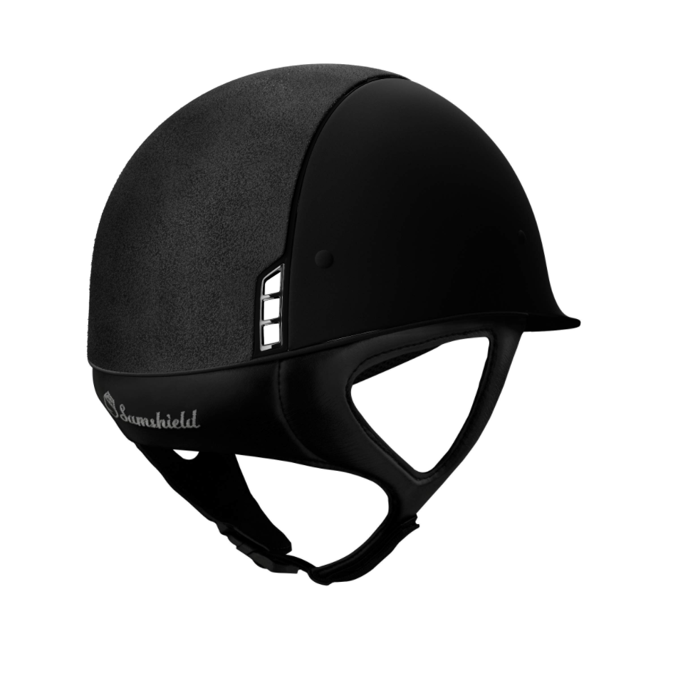 Samshield Shadowmatt Alcantara Top, Matt Trim with 5 Swarovski