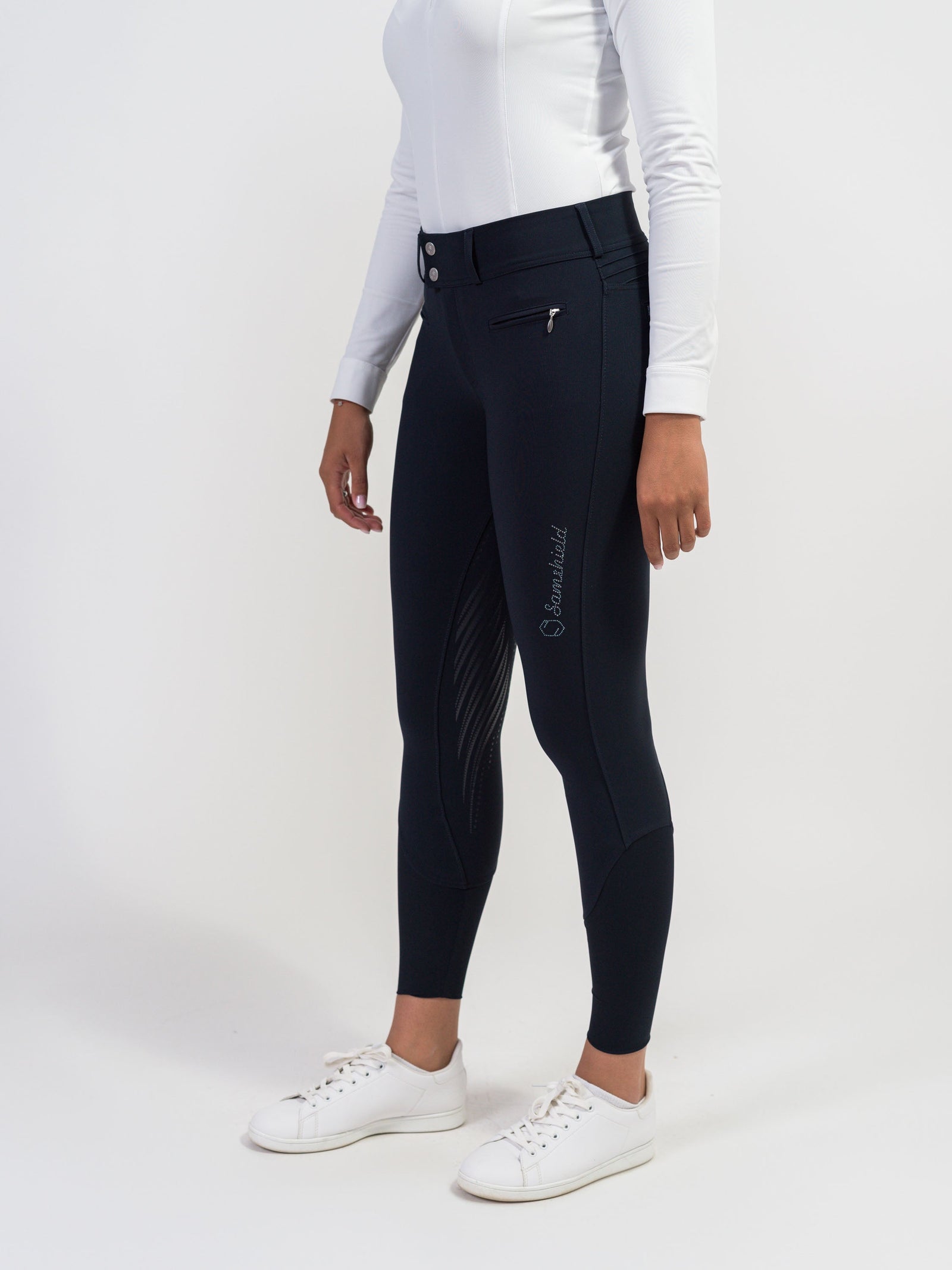 Samshield Clara Crystal Leaf Full Grip Breeches