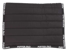 Saddlecloth All Purpose Puffer Black-HORSE: Saddlecloths-Ascot Saddlery