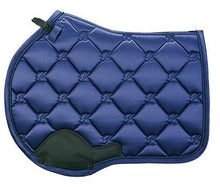 Saddlecloth Jumping Bates Navy Full-HORSE: Saddlecloths-Ascot Saddlery