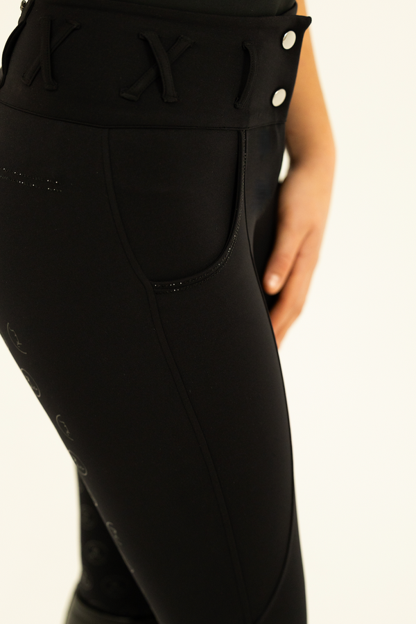 Diamond Breeches-Black