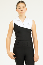 Elite Snow White and Black Tank