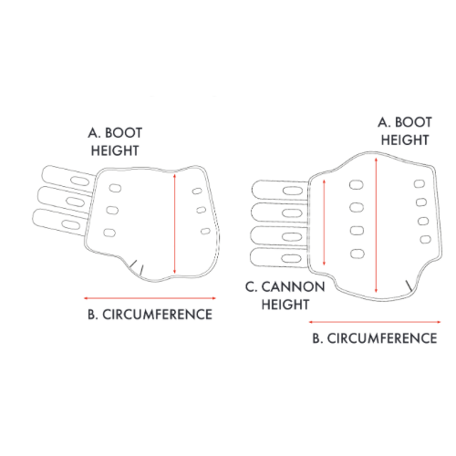 Air Cooled Original Eventing Boots - Hind