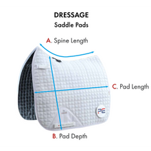Close Contact Tech Grip Pro Anti-Slip Saddle Pad - Dressage Square