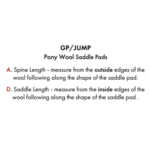 Pony Close Contact Merino Wool Half Lined European GP/Jump Square