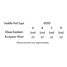 Pony Close Contact Merino Wool Half Lined European GP/Jump Square