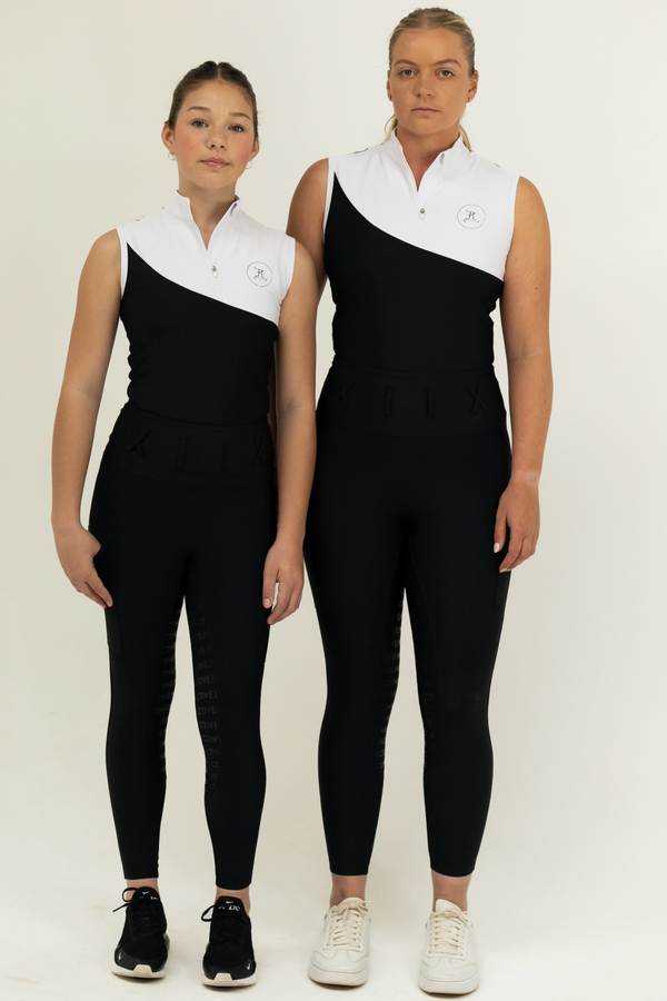 Elite Tights-Black (No Front Seam)