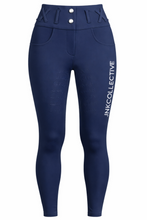 Signature Hybrid Tights-Navy