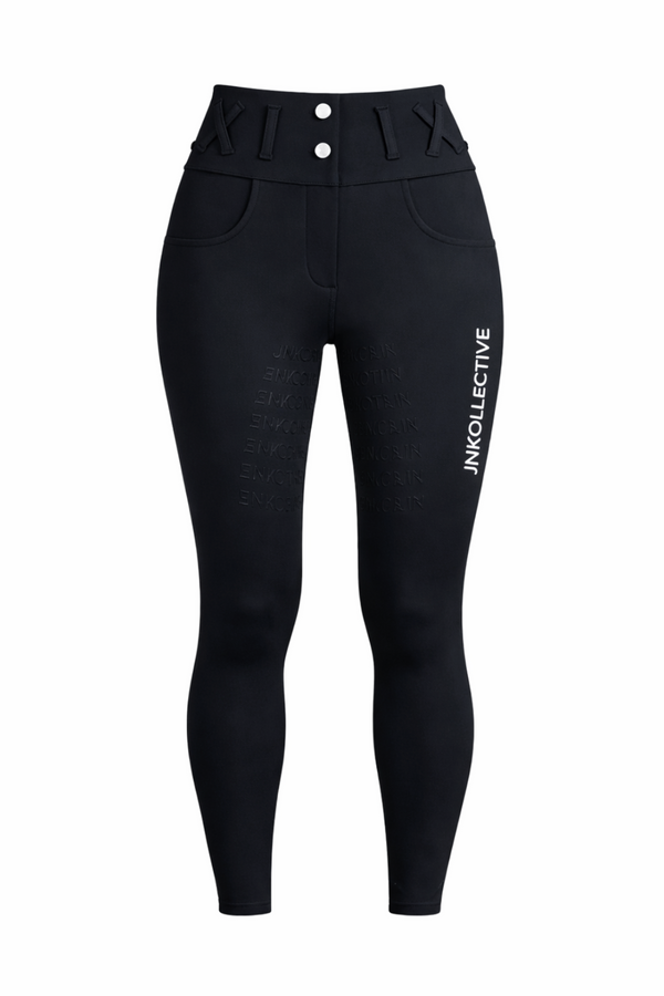 Signature Hybrid Tights-Black