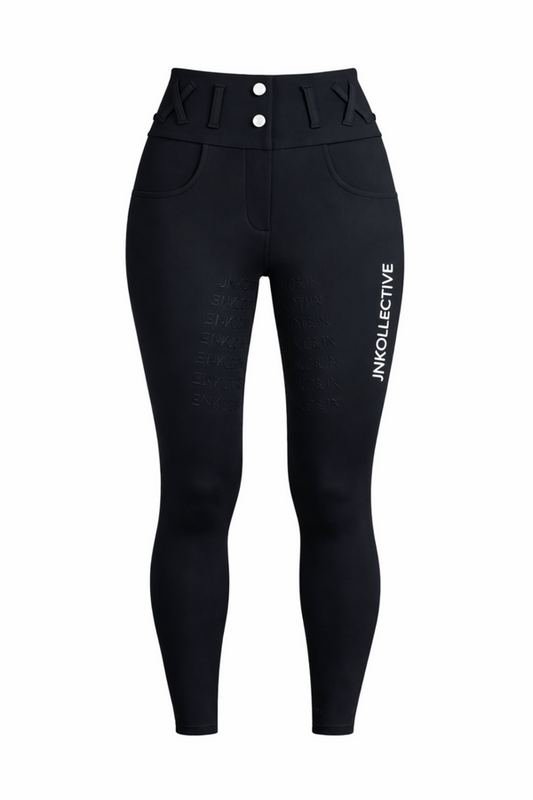 Signature Hybrid Tights-Black