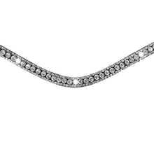 Amie Rolled Italian Leather Bridle (Hanoverian) (No reins)