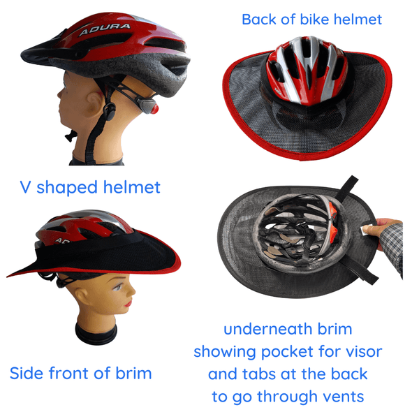 Bicycle Helmet Brim *NEW*