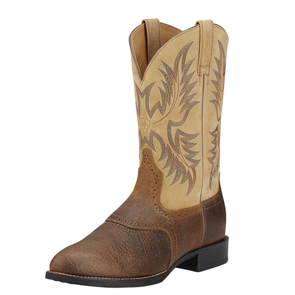 Ariat Men's Heritage Stockman - Brown/Beige