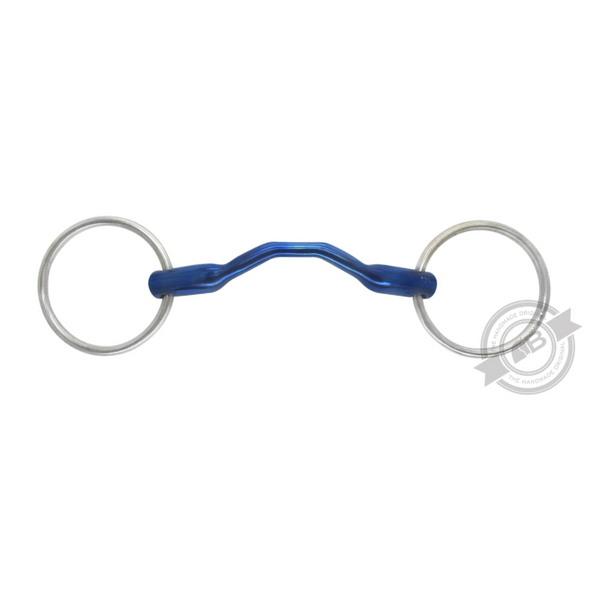 Bombers Bits - Titanium Happy Tongue Loose Ring - The Optimal Horse Bit