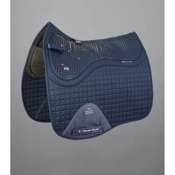 Close Contact Tech Grip Pro Anti-Slip Saddle Pad - Dressage Square