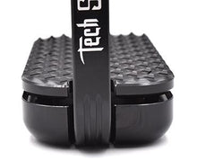 Tech Stirrup Irons Venice Dressage Sloped Safety Stirrups Black & Black-HORSE: Stirrup Irons-Ascot Saddlery