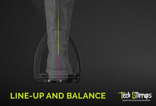 Tech Stirrup Irons Venice Plus Evo Black & Black-HORSE: Stirrup Irons-Ascot Saddlery