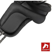 Thorowgood T4 All Purpose Compact Saddle High Wither Black 17.0