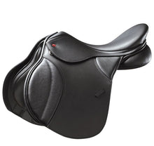 Thorowgood T8 All Purpose Compact Saddle Standard Wither Black-SADDLES: All Purpose Saddles-Ascot Saddlery