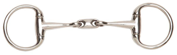 Training Eggbutt Bradoon Stainless Steel-HORSE: Bits-Ascot Saddlery