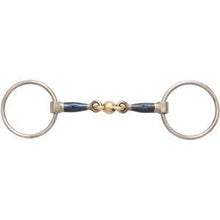 Training Snaffle Loose Ring Blue Alloy 12.5cm 5.0