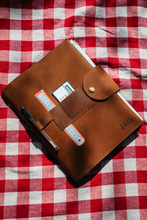 Hitchley & Harrow Log Book Cover - Cognac