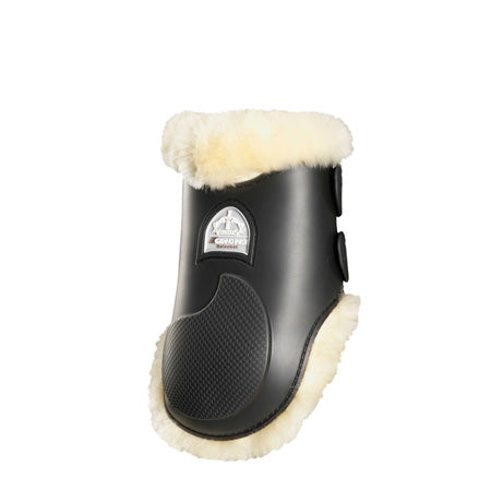 Veredus Grand Prix Baloubet Boots Wool Lined Hind Black-HORSE: Horse Boots-Ascot Saddlery