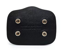 Silver Magnetic Leather Bridle Number Holder