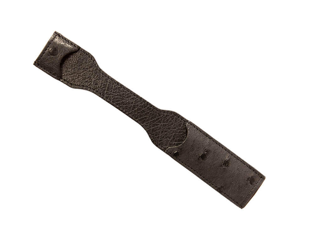 Ostrich Leather Spur Protectors