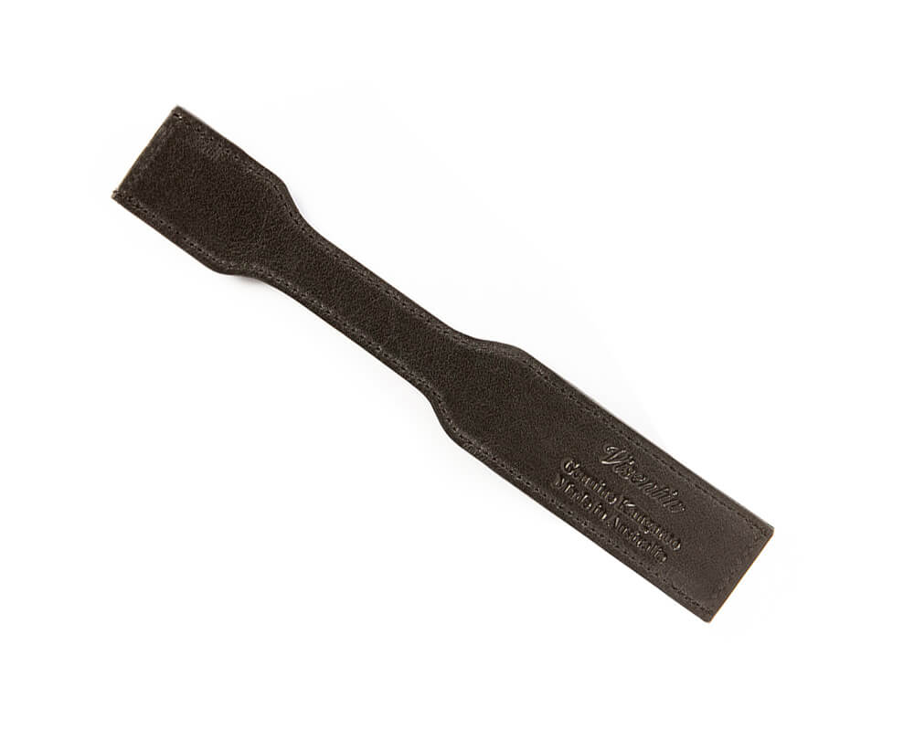 Leather Spur Protectors with Swarovski Crystals