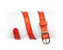 Ostrich Leather Spur Straps