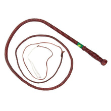 8ft Redhide Bullwhip - 12 Plait