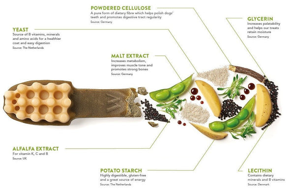 Whimzees Treat Toothbrush Star Value Bag 48-Dog Treats-Ascot Saddlery