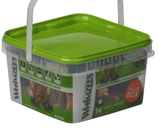 Whimzees Treat Variety Value Box 56-Dog Treats-Ascot Saddlery