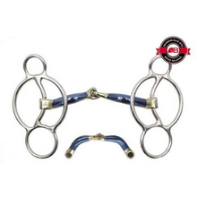 Bombers Bits - Ultra Comfortable Lock Up Williams Snaffle Equestrian Bit
