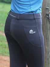 Winter riding tights in Dark Smoke. With or Without Silicone Seat Grip