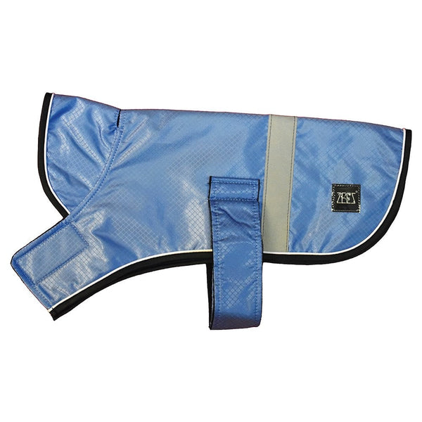Zeez Dog Coat Dapper Sky Blue-Dog Rugs & Fashion-Ascot Saddlery