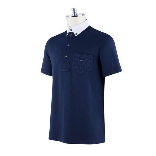 Mens Short Sleeve Competition Polo Top by Animo ACCI