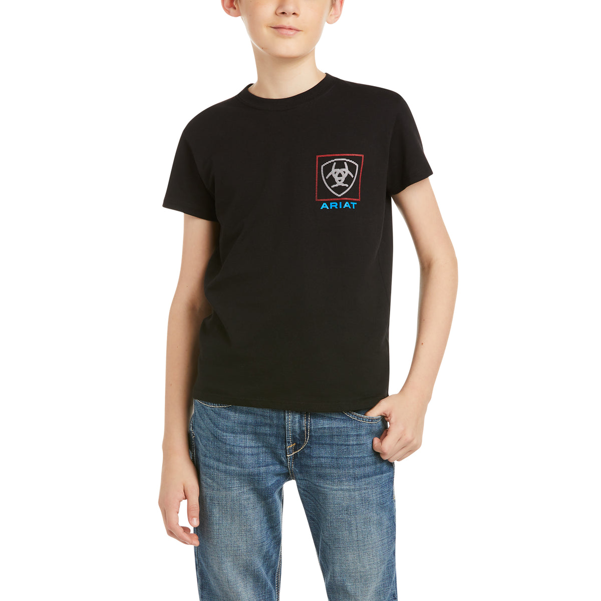 Ariat Boys Linear T-Shirt-Trailrace Equestrian Outfitters-The Equestrian