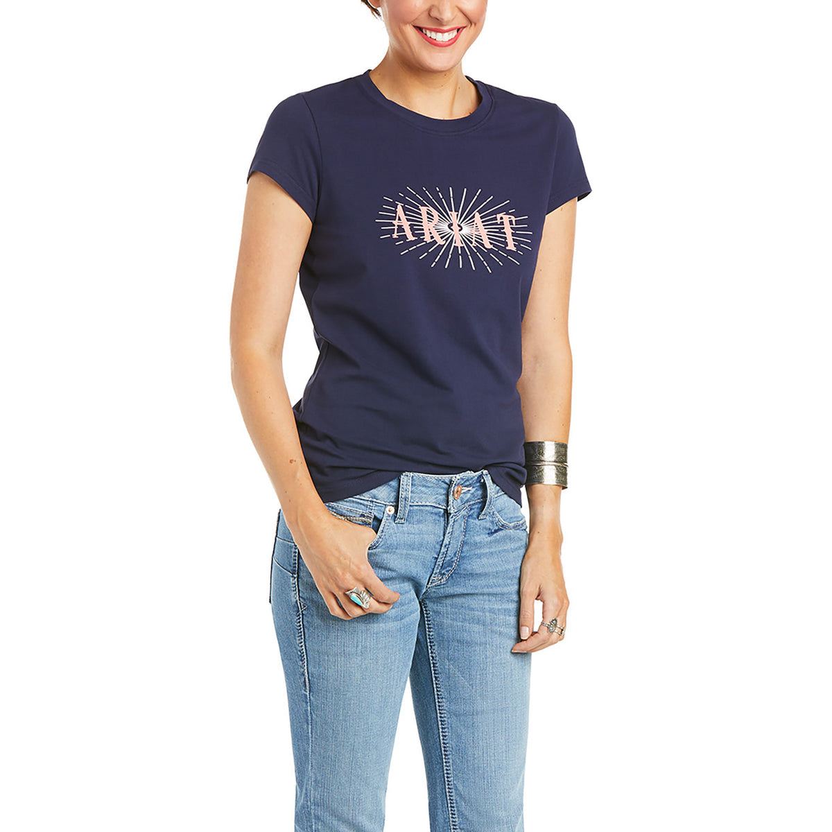 Ariat REAL Sundown T-Shirt-Trailrace Equestrian Outfitters-The Equestrian