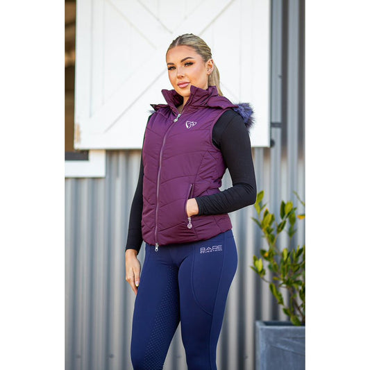 Bare Equestrian Winter Series - Ellie Vest - Ruby-Vivarchie Equestrian-The Equestrian