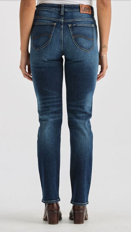 Lee LWM Mid Straight Indigo