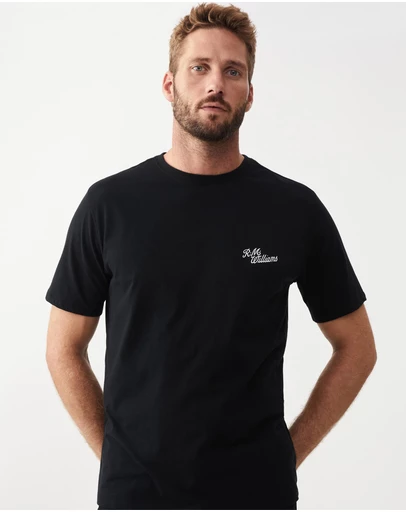 RM Williams Byron T-Shirt Black